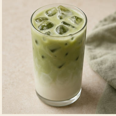 Buzlu Matcha Latte