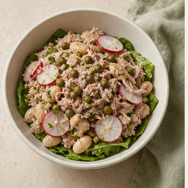 Ton Balıklı Çıtır Salata